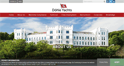 Desktop Screenshot of dohle-yachts.com